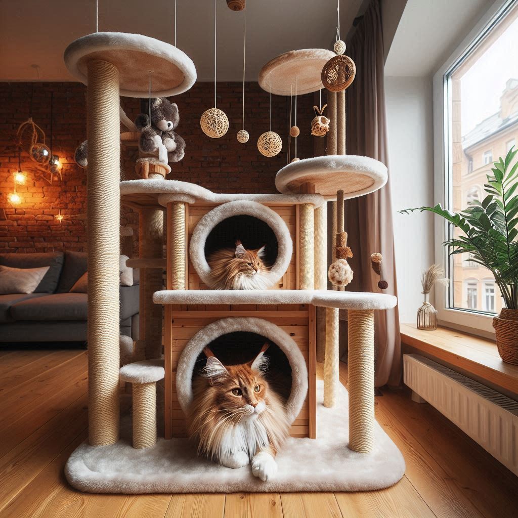 Home for a Maine Coons